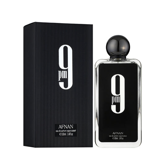 9 PM Black 100ml. Afnan