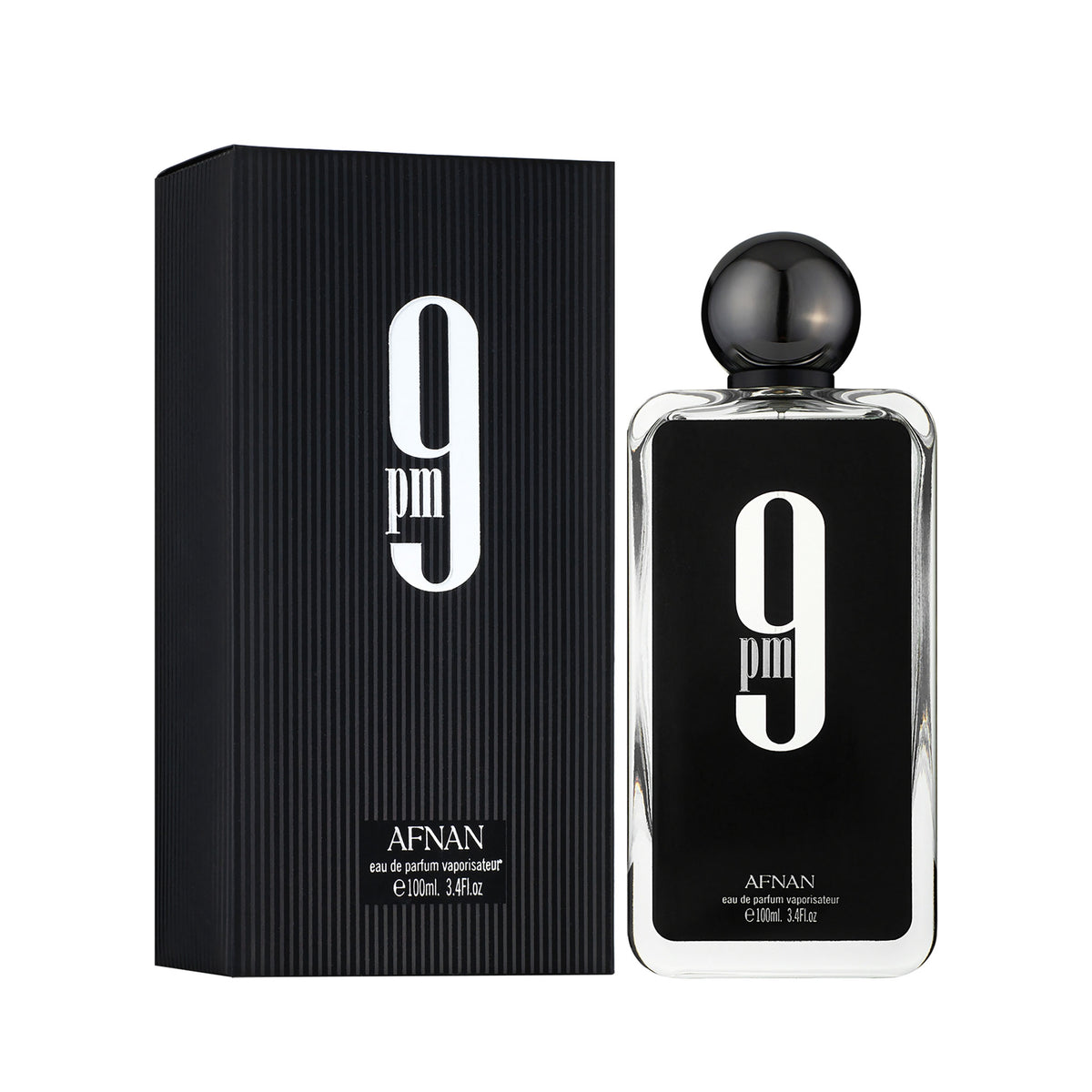 9 PM Black 100ml. Afnan