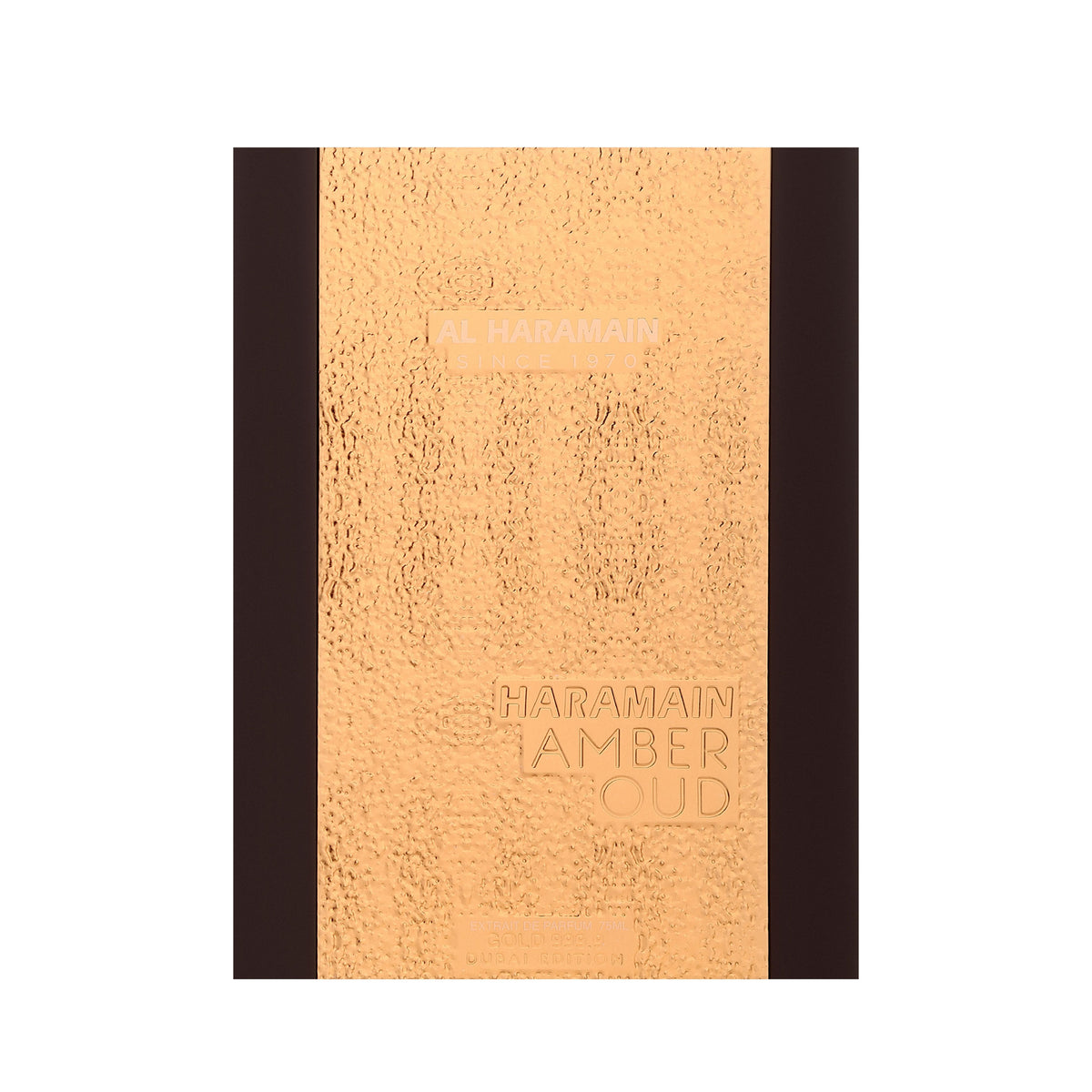 Amber Oud Gold 999.9 Dubai Edition 75ml. Al Haramain