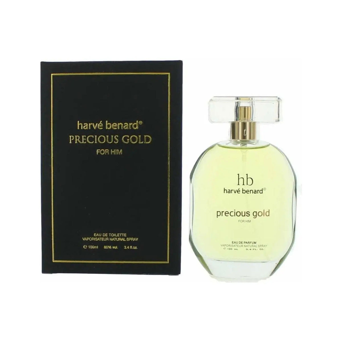 Precious Gold For Him 100ml. Harvé Benard
