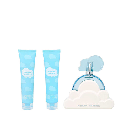 Set 3 Pzs Cloud Dama: EDP 100ml, Locion 100ml, Gel 100ml. Ariana Grande